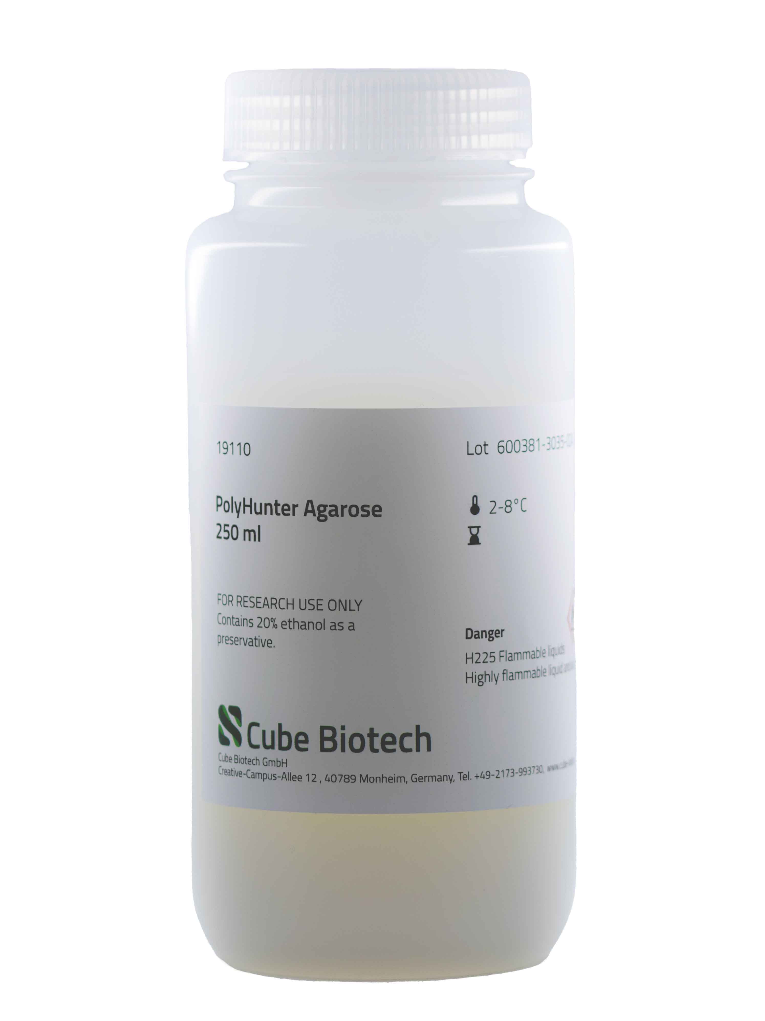 PolyHunter Agarose (50 % Suspension)